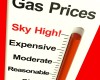 Panic in the gas market increases its price